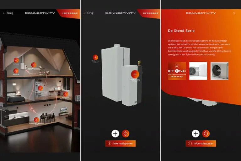 Intergas Connectivity Virtual Showroom